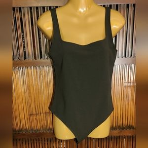 New with tags Express black stretch body suit size medium